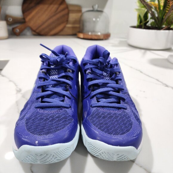 Women ASICS Blade FF squash badminton shoes Sz 8 - Picture 3 of 6